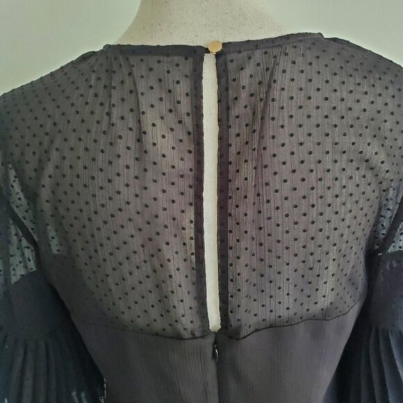 Keepsake the Label Horizons Dotted Black Mini Dress - Picture 8 of 11